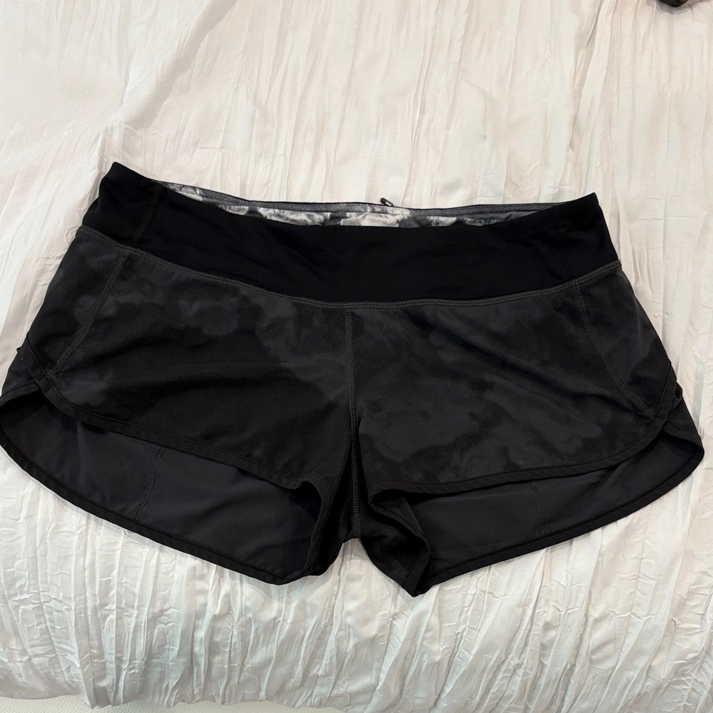 Lululemon Women's Black Athletic Shorts